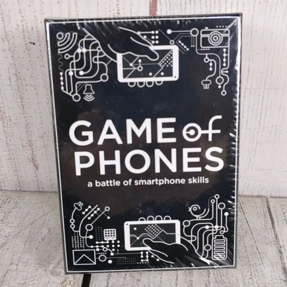 NEW SEALED, Game of Phones Board Game Battle of Smartphone Skills Breaking Games